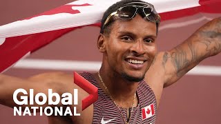 Global National: Aug. 4, 2021 | Canada's Andre De Grasse makes history at the Tokyo Olympics