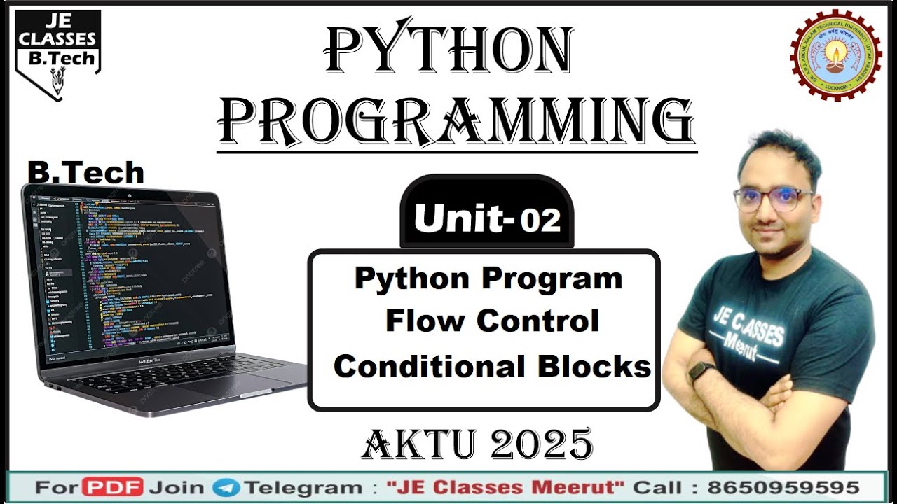 07 Python Programming B Tech 2nd Year Class Aktu Python Programming