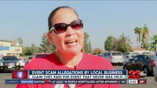 Event Scam Allegations By Local Business