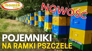 NOWOŚĆ! Pojemniki na ramki pszczele. Zobacz co teraz kupują pszczelarze! Wygodne, lekkie, bezpieczne