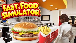 Стрим Fast Food Simulator Demo