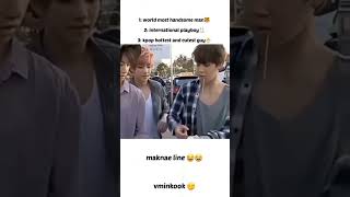 OMG vminkook looks like a chhapri boy😁😅 #funnymoments #bts #editvideo #youtubeshorts