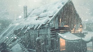 Ultimate BLIZZARD SOUNDS for Deep Sleep Relaxing Winter Blizzard Ambience with Howling Wind \u0026 Blowin