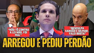 PEDIU PERDÃO A XANDÃO! NOVO PRESIDENTE DA CÂMARA VOLTA ATRÁS E PEDE DESCULPAS A XANDÃO E GILMAR!