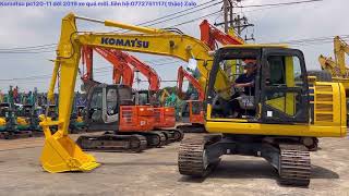 (Đã bán)Xe cuốc (xe đào)komatsu pc120-11 đời 2019 như xe mới ae liên hệ 0772751117..Zalo (thảo)