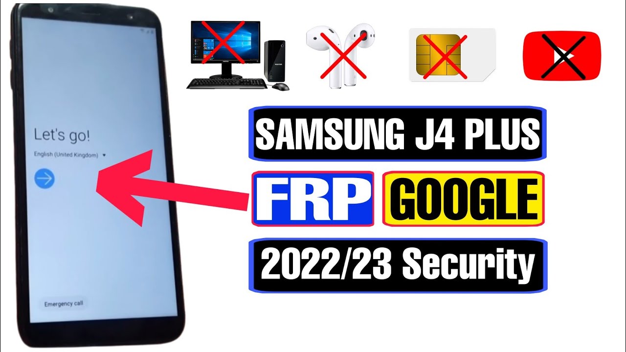 Samsung J4 Plus FRP Bypass 2022 | Without PC | Samsung J4 Plus Google ...