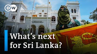 President Rajapaksa resigns after fleeing Sri Lanka | DW News