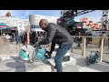 Makita XGT Concrete Saw Demo at World of Concrete 2023