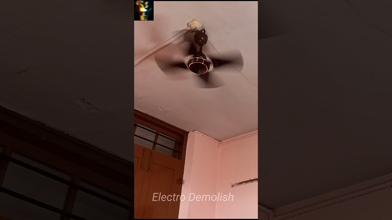 Macro Ceiling Fan Falling Down Youtube