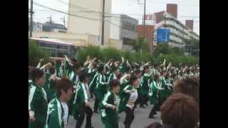 2012 犬山踊芸祭 パレード会場(２回目) 名古屋学生チーム『鯱』