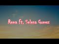 Rema Ft. Selena Gomez – Calm Down Remix  (Official Lyric Video)