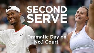 Eubanks and Sabalenka in quality Quarter-Finals action | Second Serve | Wimbledon 2023