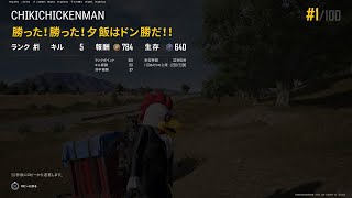 PS4版PUBG　ソロ　126