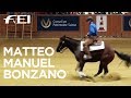 Matteo Manuel Bonzano takes the win for Italy - FEI World Junior Reining Championships 2017