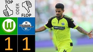 VfL Wolfsburg - SC Paderborn 1:1 | Top oder Flop?