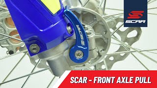 How to install SCAR Front Axle Pull | Comment installer un Tire Axe Avant SCAR - SCAR Tips