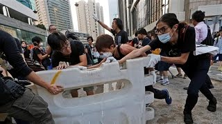 China blames US for Hong Kong protests