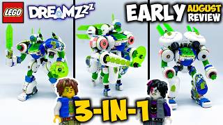 Mateo and Z-Blob the Knight Battle Mech EARLY Review! *ALL 3 BUILDS* | LEGO Dreamzzz Set 71485