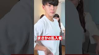 本番中にまさかの乱入者が…#shorts #アナウンサー #踊ってみた#真顔