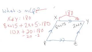 Parallelograms: Angle Equations