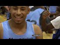 julian newman vs ramone woods gets heated all he wants is a name crowd storms court shuts it down