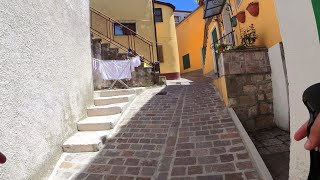 Virtual 4K Cycling Tour San Fele - Gravel Basilicata - insta360