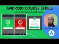 Create Custom Alert Dialog Box in Android Studio using Java | Android Studio | Global IT Services