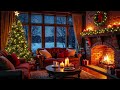 schöne weihnachtsatmosphäre 🎅🎄 entspannende weihnachtsmusik am kamin 🔥 weihnachtskamin hintergrund