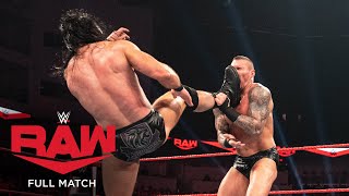 FULL MATCH - Randy Orton vs. Drew McIntyre: Raw, Jan. 20, 2020