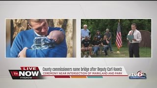 Kokomo bridge named after Deputy Carl Koontz