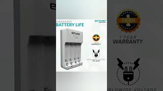 ENVIE ECR-20 Charger for AA \u0026 AAA Rechargeable Batteries || #shorts  #viral  #trending