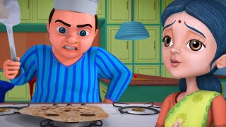 Lalaji Aur Rotiyaan - Lalaji's Rasoi Ghar | Hindi Rhymes for Children | Infobells