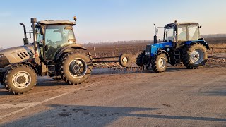 Сезон відкрито , закоиваю вологу СКАУТ ТD-1104C і МТЗ 892.2👍👍👍