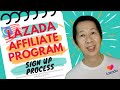 Lazada Affiliate Program Malaysia Sign Up Process