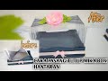 CARA MRANGKAI TUTUP KOTAK MIKA BOX HANTARAN(UNBOXING BOX HANTARAN)