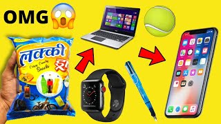 OMG I GOT iPhone and Many Big Gifts in Lucky Draw Snacks Only Rs 5/- | My Snacks Review