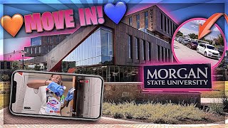 COLLEGE MOVE IN DAY VLOG|MORGAN STATE