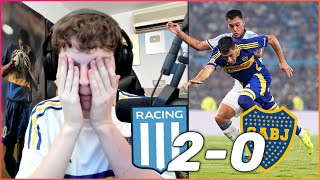 DAVOO XENEIZE CALIENTE REACCIÓN A RACING 2 - BOCA 0