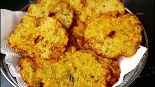 Crispy Bottle Gourd Fritters-Lauki ke vade | sorakaya vadalu | Dudhi ke vade