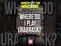 where to play urabrask march of the machine mtgmom magic the gathering shorts