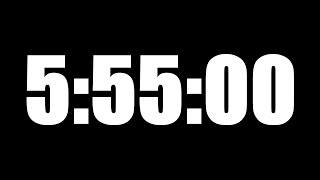 5 HOUR 55 MINUTE TIMER • 355 MINUTE COUNTDOWN TIMER ⏰ LOUD ALARM ⏰