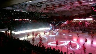 Ässät-Lukko 13.9.2019. Kauden ensimmäinen Ässät sisääntulo