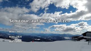 Schitour auf die Gerlitzen in Kärnten