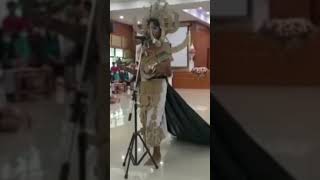 ชุดแฟนซีรีไซเคิล #shortvideo #shorts #fantasy #recycle #thaidress #nationalcostume