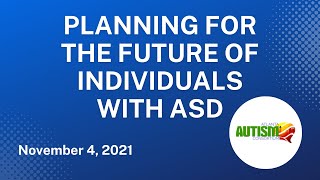 Atlanta Autism Consortium: Planning for the Future of Individuals with ASD