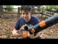 worx 12 amp trivac 3 in 1 electric leaf blower mulcher vacuum review