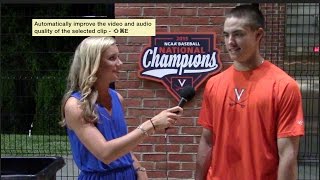 Sabre TV: Virginia Baseball's Cameron Simmons