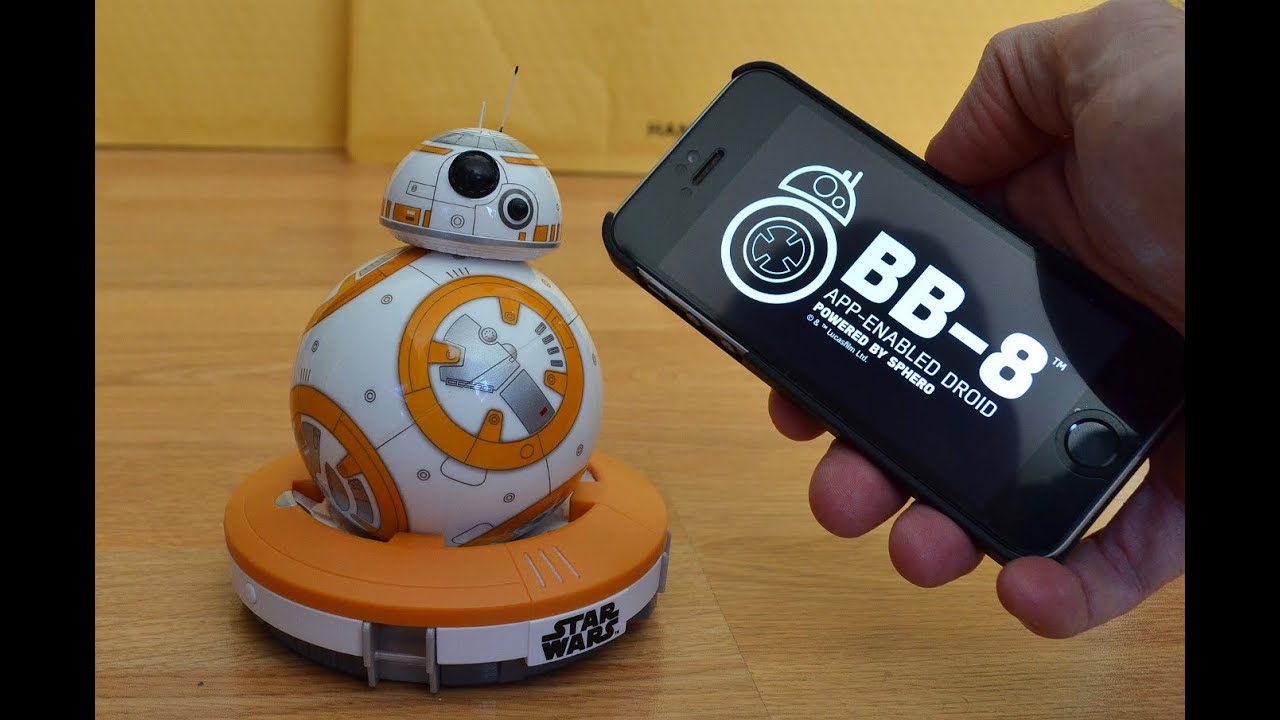 Sphero Star Wars The Force Awakens BB-8 App-Enabled Droid Review - YouTube