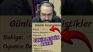 FAKİRLEŞTİK BAYA!