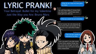 MHA//IzumomoJirou//Lyric Prank Part 1// check  Disc